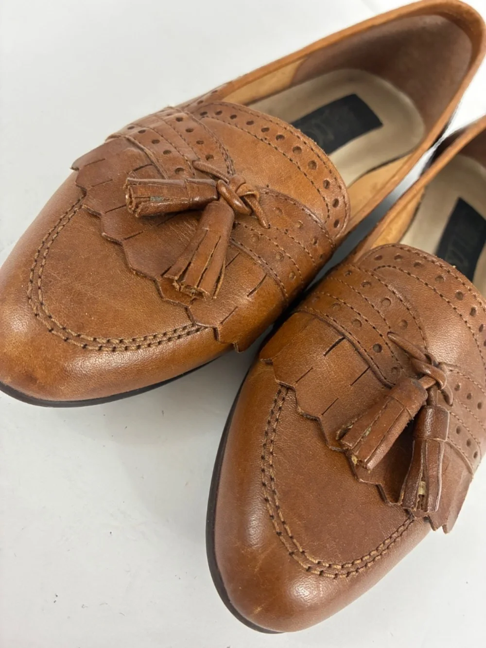 Cara Leigh tassel brogue